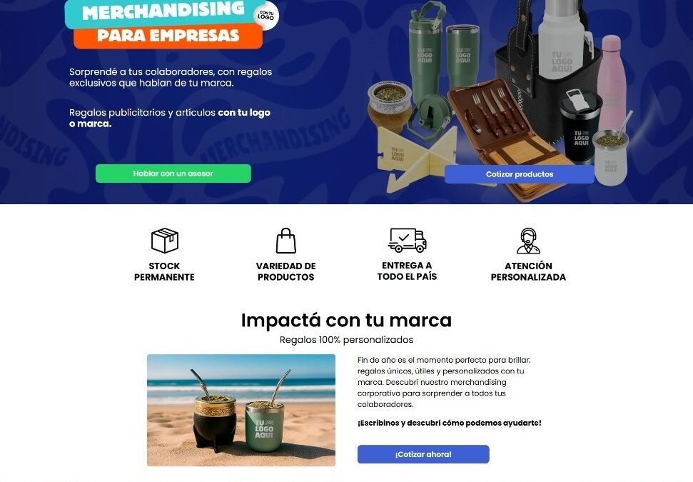 Merchandising para empresas