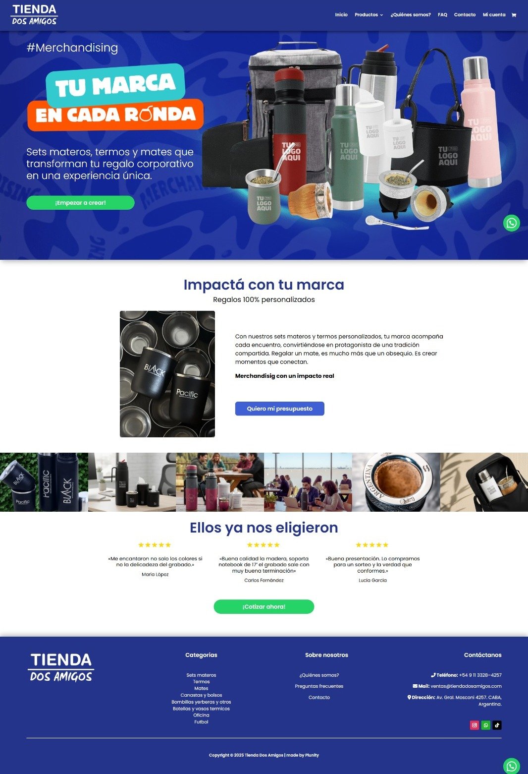 Tu marca en cada ronda