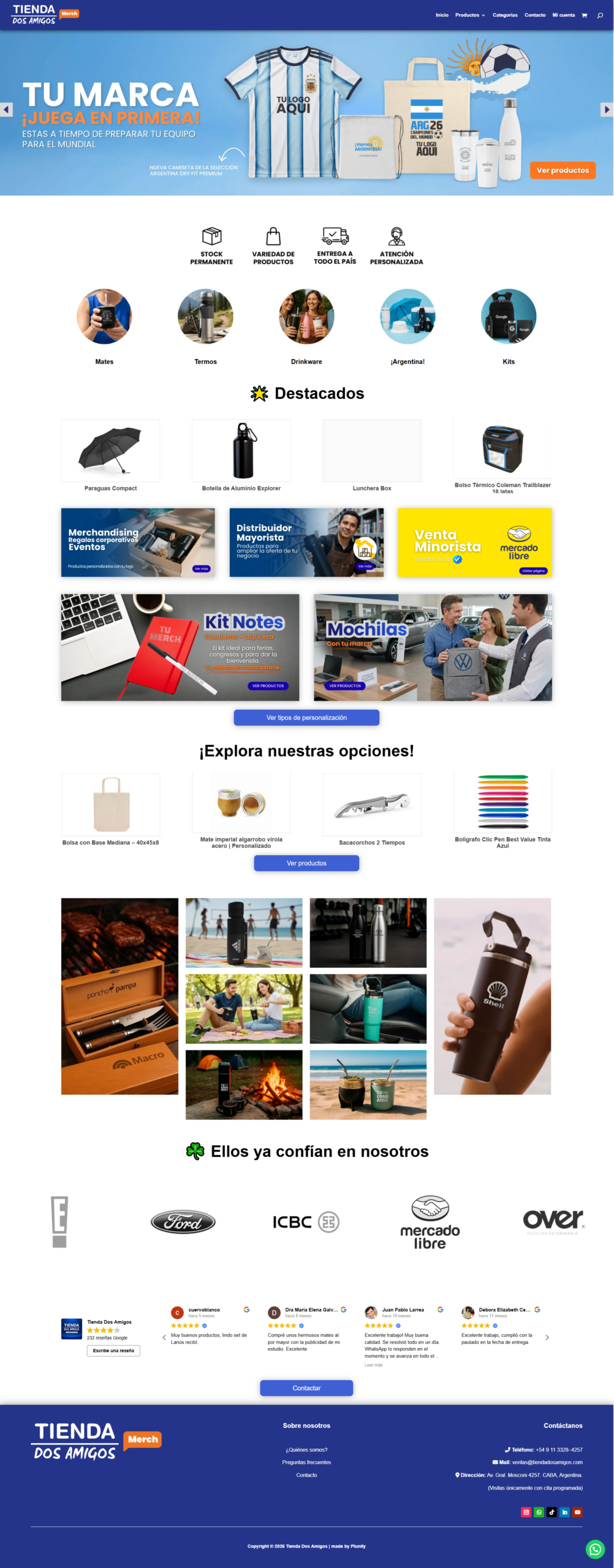 tienda dos amigos merch